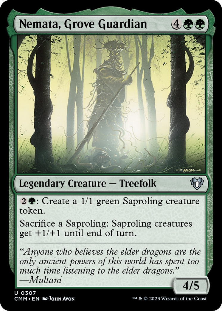 Nemata, Grove Guardian [Commander Masters] | Odin's Place
