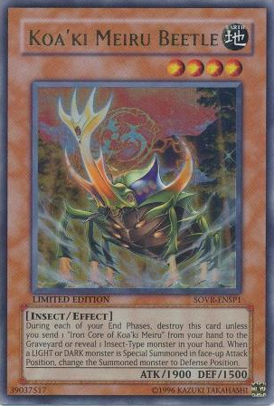 Koa'ki Meiru Beetle [SOVR-ENSP1] Ultra Rare | Odin's Place