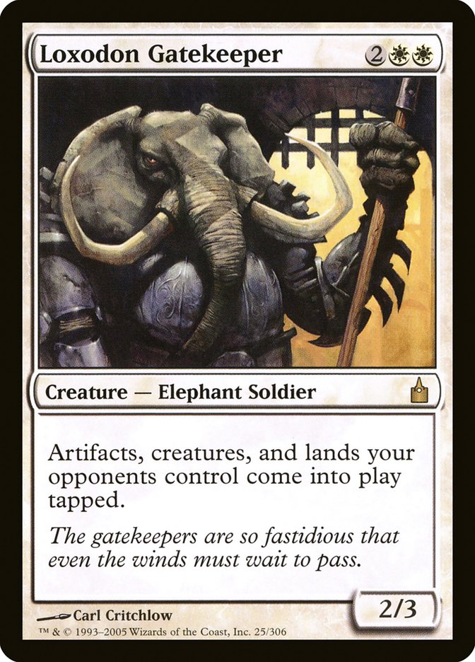 Loxodon Gatekeeper (25) [Ravnica: City of Guilds] | Odin's Place