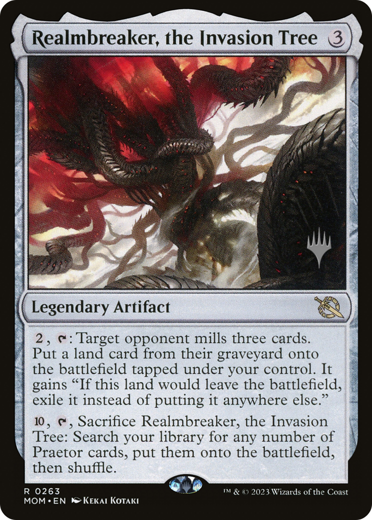 Realmbreaker, the Invasion Tree (Promo Pack) [March of the Machine Promos] | Odin's Place
