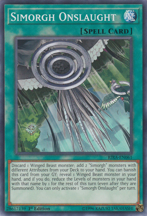 Simorgh Onslaught [RIRA-EN061] Common | Odin's Place