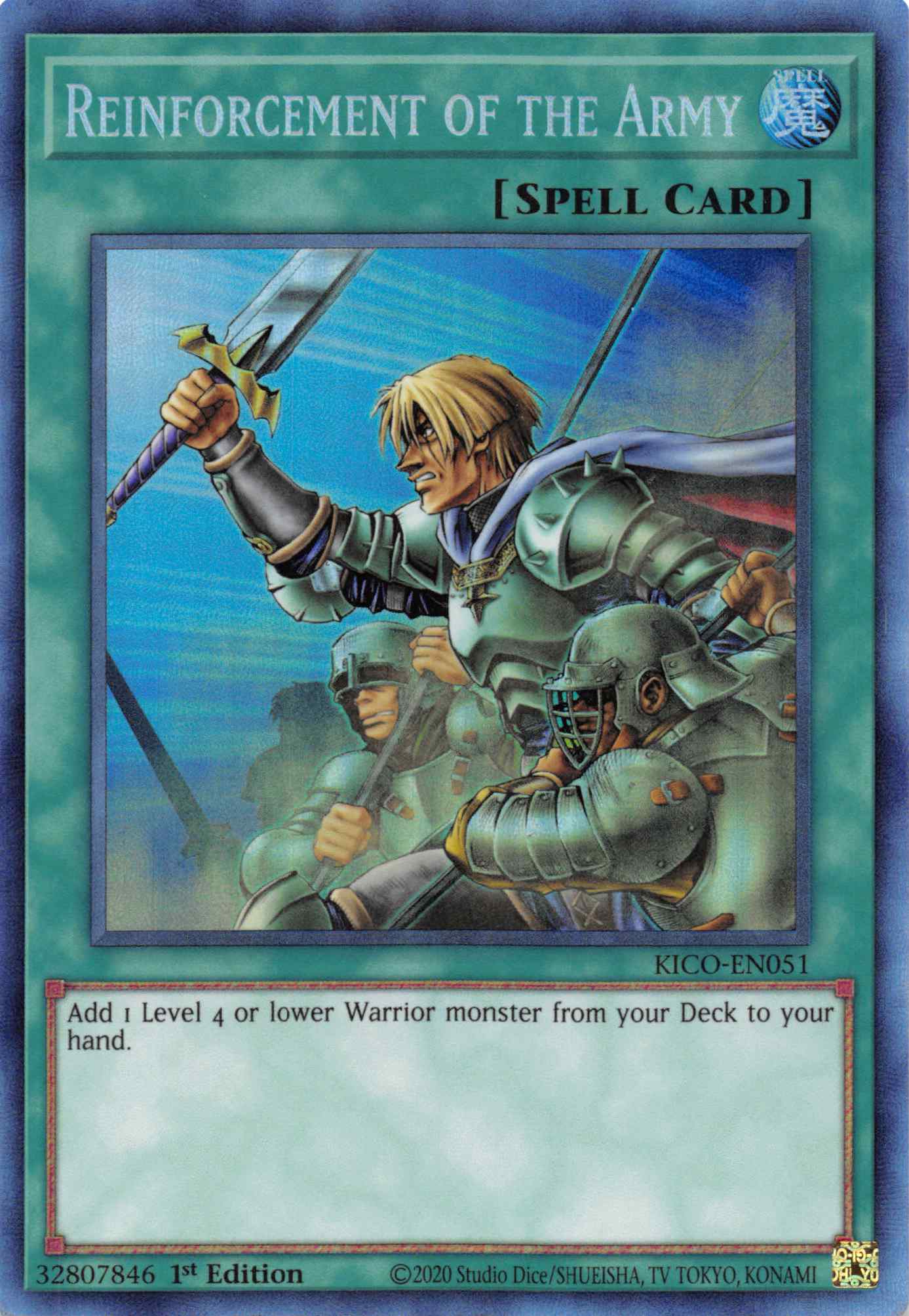 Reinforcement of the Army (Collector's Rare) [KICO-EN051] Collector's Rare | Odin's Place