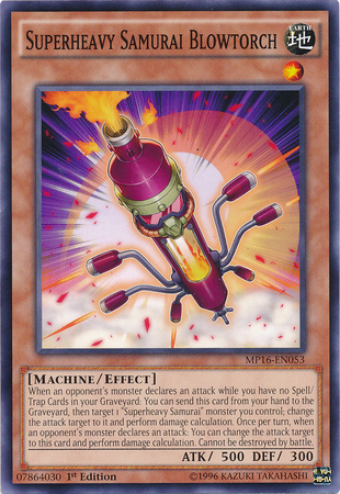 Superheavy Samurai Blowtorch [MP16-EN053] Common | Odin's Place