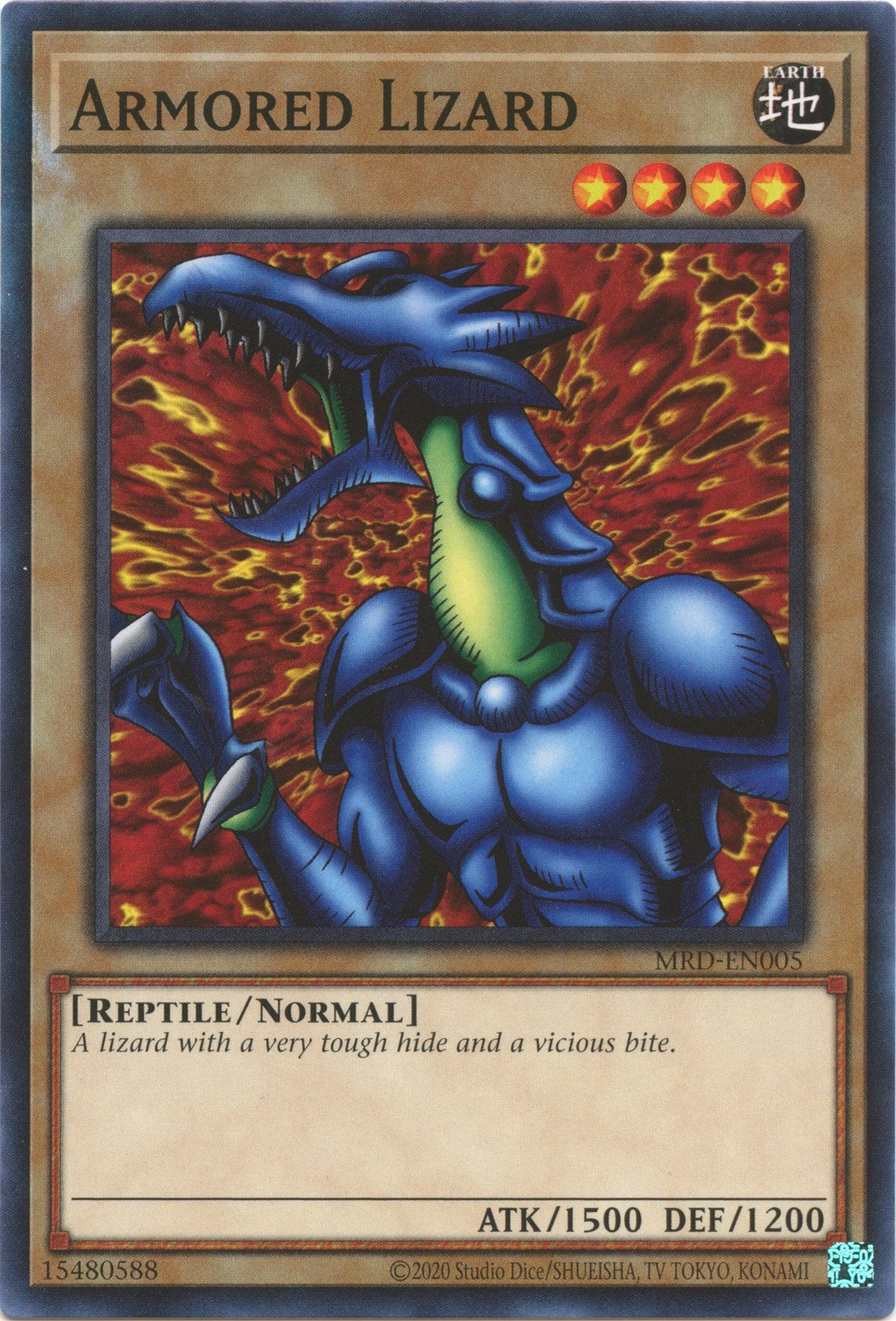 Armored Lizard (25th Anniversary) [MRD-EN005] Common | Odin's Place