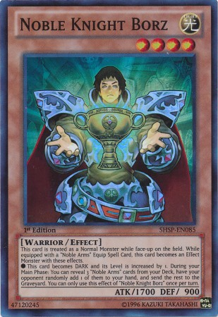 Noble Knight Borz [SHSP-EN085] Super Rare | Odin's Place