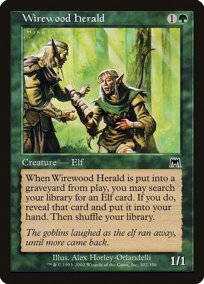 Wirewood Herald (302) [Onslaught] | Odin's Place