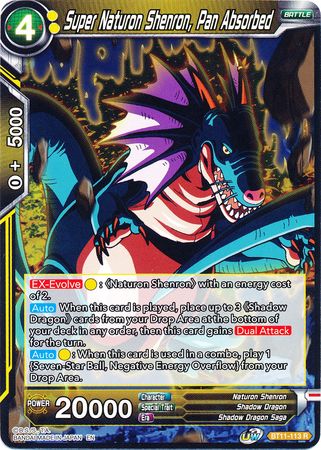Super Naturon Shenron, Pan Absorbed (BT11-113) [Vermilion Bloodline] | Odin's Place