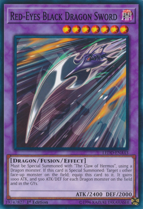 Red-Eyes Black Dragon Sword [LEDD-ENA43] Common | Odin's Place