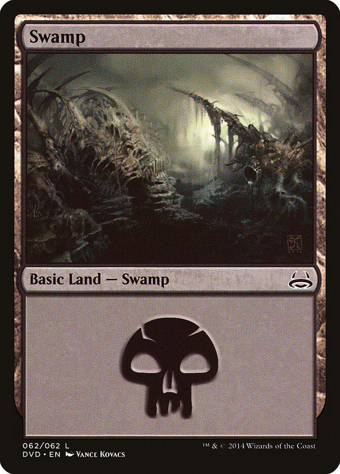 Swamp (62) (Divine vs. Demonic) [Duel Decks Anthology] | Odin's Place