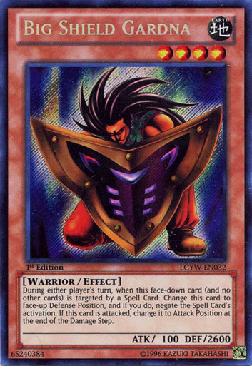 Big Shield Gardna [LCYW-EN032] Secret Rare | Odin's Place