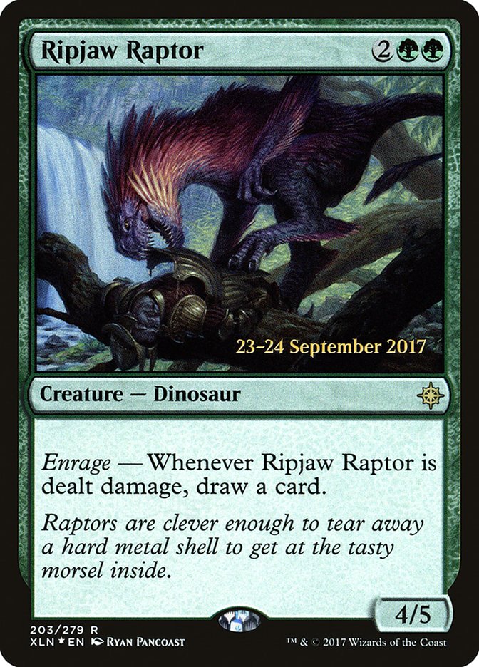 Ripjaw Raptor (203) [Ixalan Prerelease Promos] | Odin's Place