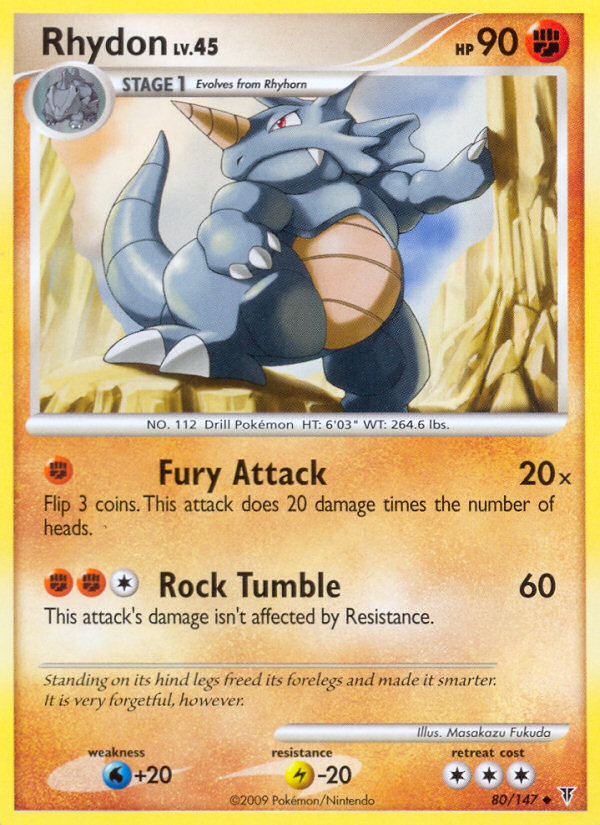 Rhydon (80/147) [Platinum: Supreme Victors] | Odin's Place