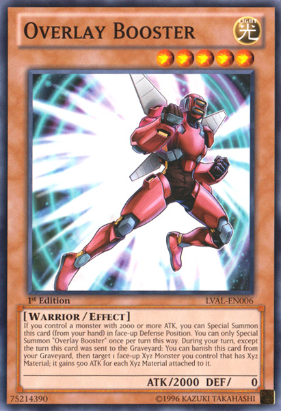 Overlay Booster [LVAL-EN006] Common | Odin's Place