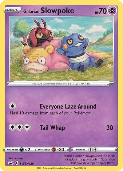 Galarian Slowpoke (SWSH126) [Sword & Shield: Black Star Promos] | Odin's Place