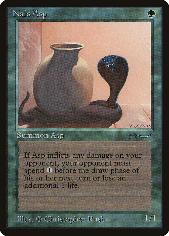 Nafs Asp (Light Mana Cost) [Arabian Nights] | Odin's Place