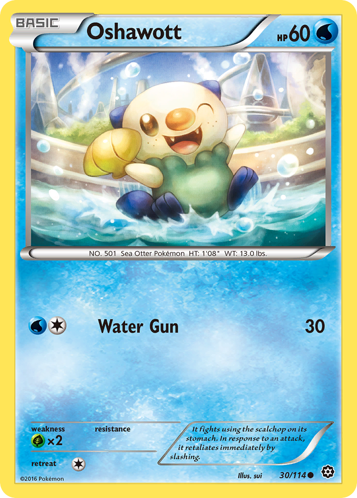 Oshawott (30/114) [XY: Steam Siege] | Odin's Place