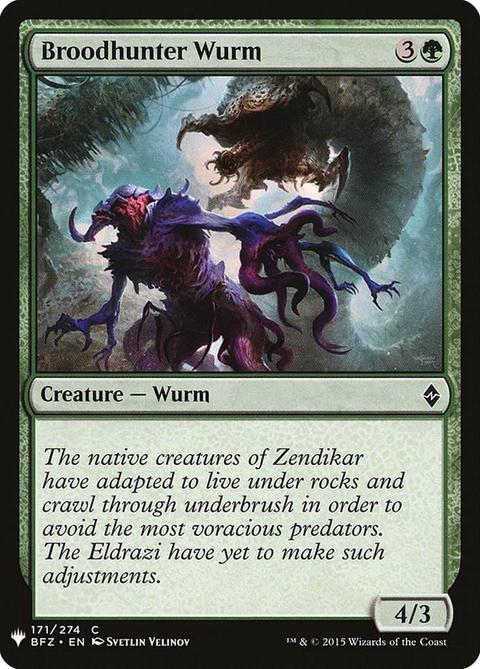 Broodhunter Wurm [Mystery Booster] | Odin's Place