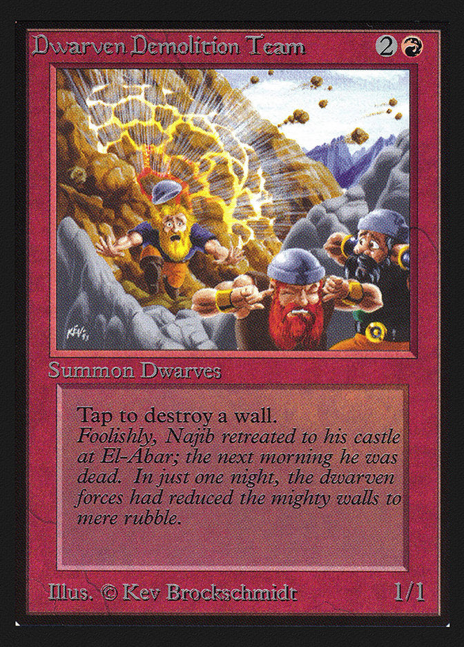 Dwarven Demolition Team [International Collectors' Edition] | Odin's Place