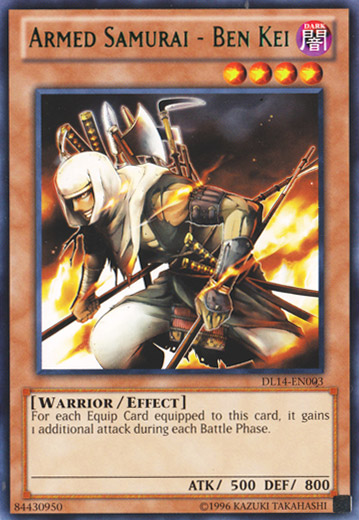 Armed Samurai - Ben Kei (Green) [DL14-EN003] Rare | Odin's Place