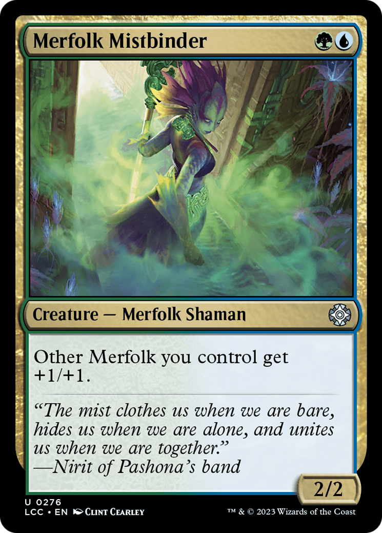 Merfolk Mistbinder [The Lost Caverns of Ixalan Commander] | Odin's Place