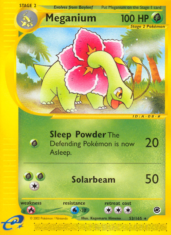 Meganium (53/165) [Expedition: Base Set] | Odin's Place