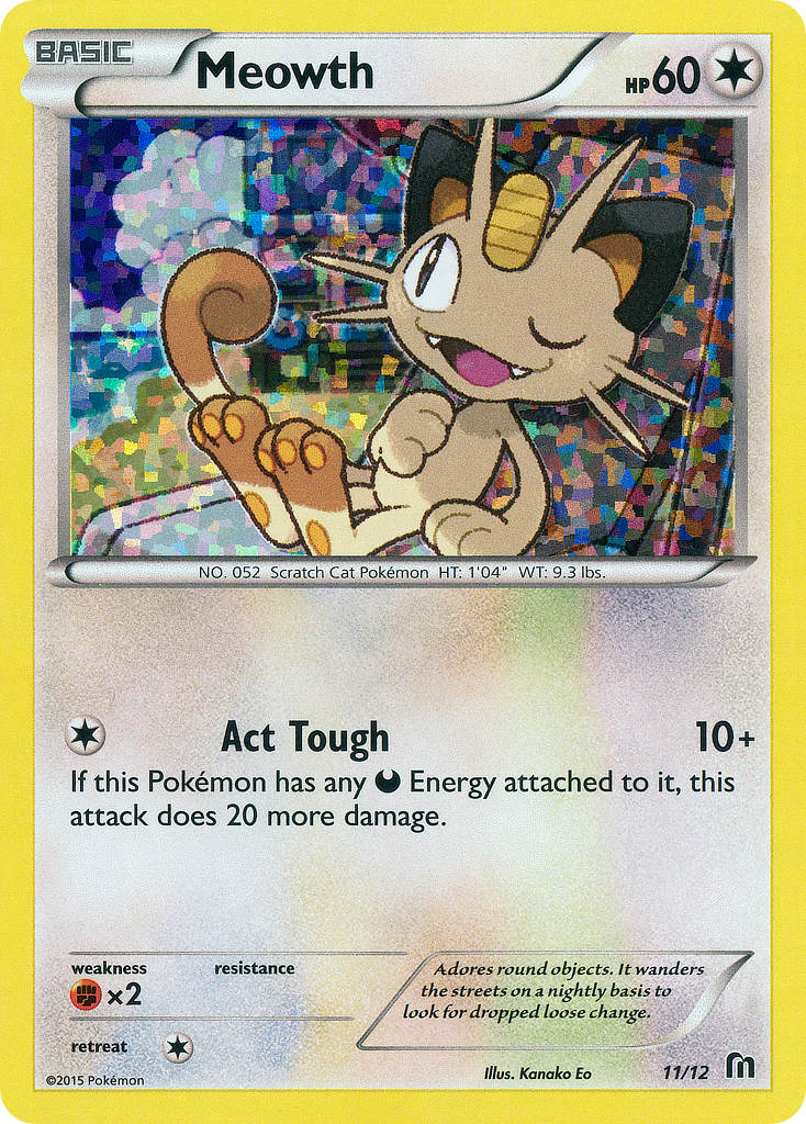 Meowth (11/12) [McDonald's Promos: 2016 Collection] | Odin's Place