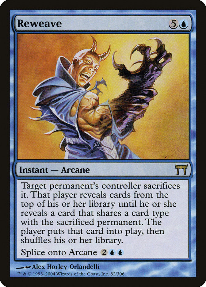 Reweave (82) [Champions of Kamigawa] | Odin's Place