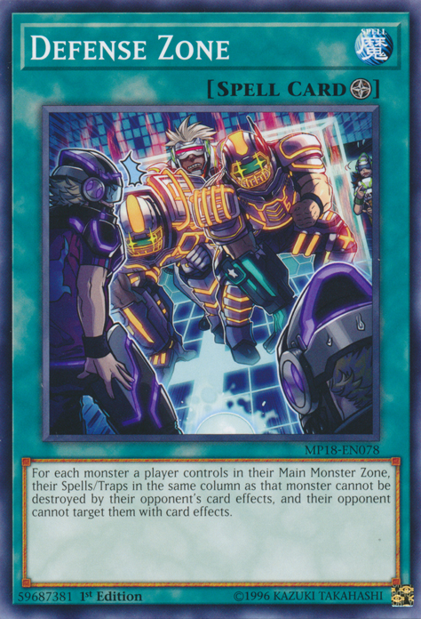 Defense Zone [MP18-EN078] Common | Odin's Place