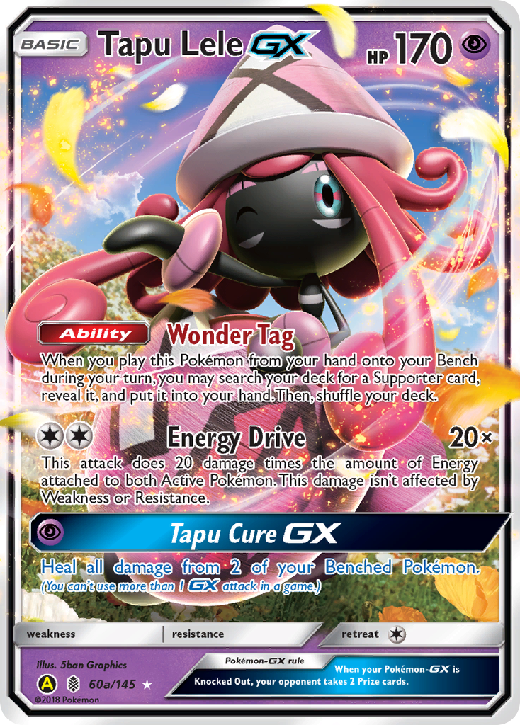 Tapu Lele GX (60a/145) [Alternate Art Promos] | Odin's Place