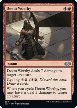 Deem Worthy [Jumpstart 2022] | Odin's Place