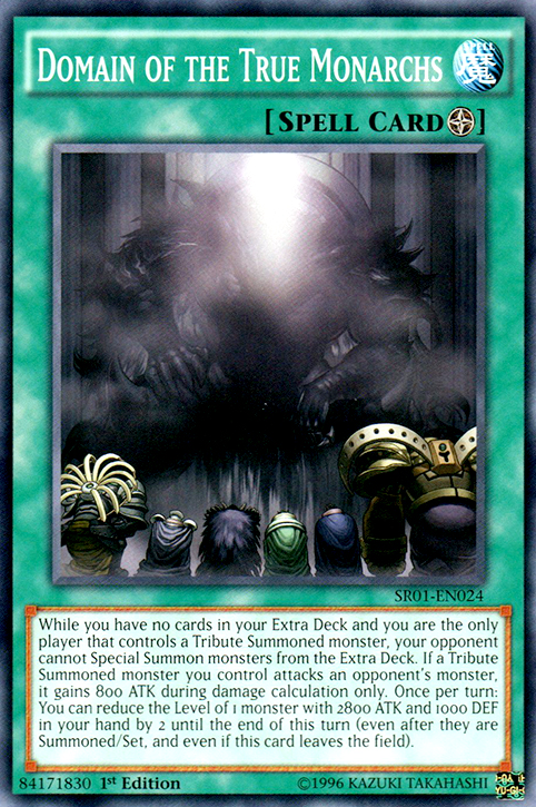 Domain of the True Monarchs [SR01-EN024] Common | Odin's Place
