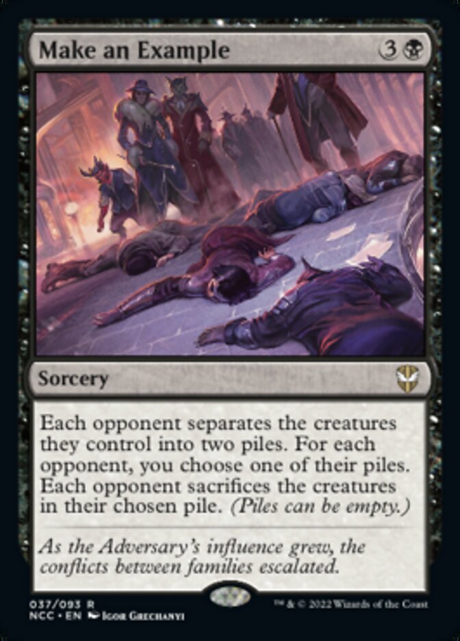 Make an Example [Streets of New Capenna Commander] | Odin's Place