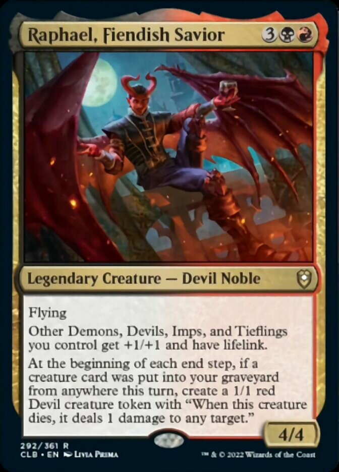 Raphael, Fiendish Savior [Commander Legends: Battle for Baldur's Gate] | Odin's Place