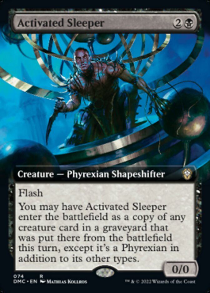 Activated Sleeper (Extended Art) [Dominaria United Commander] | Odin's Place