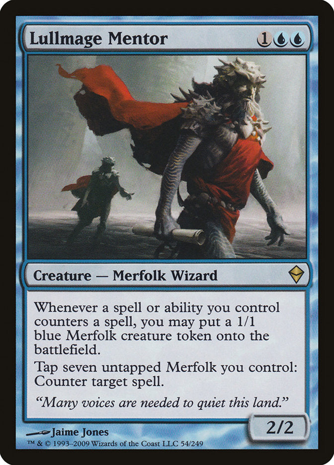 Lullmage Mentor (54) [Zendikar] | Odin's Place