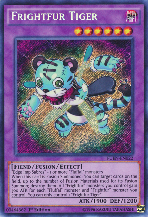 Frightfur Tiger [FUEN-EN022] Secret Rare | Odin's Place