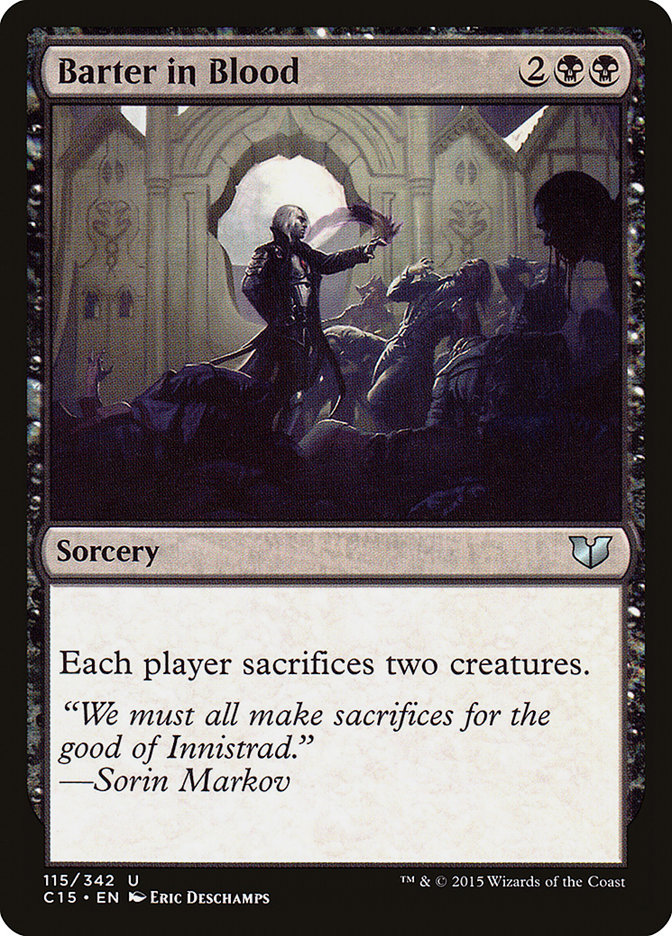 Barter in Blood (115) [Commander 2015] | Odin's Place