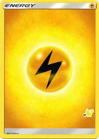 Lightning Energy (Pikachu Stamp #27) [Battle Academy 2020] | Odin's Place