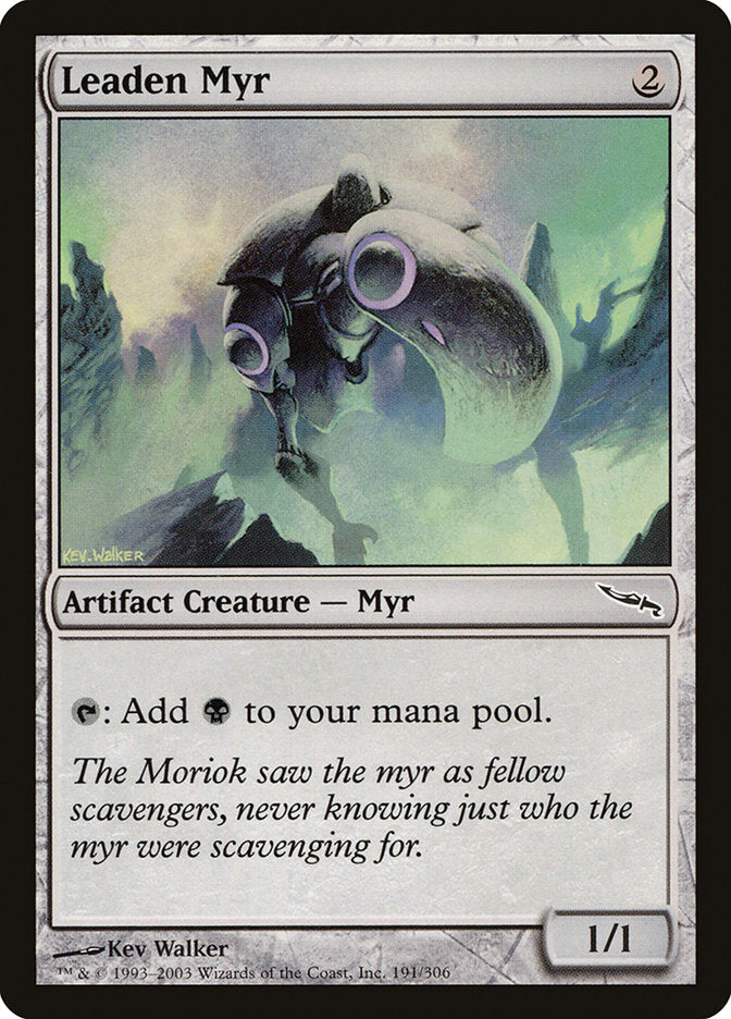 Leaden Myr (191) [Mirrodin] | Odin's Place