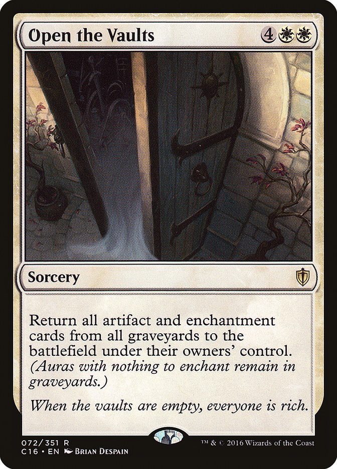 Open the Vaults (72) [Commander 2016] | Odin's Place