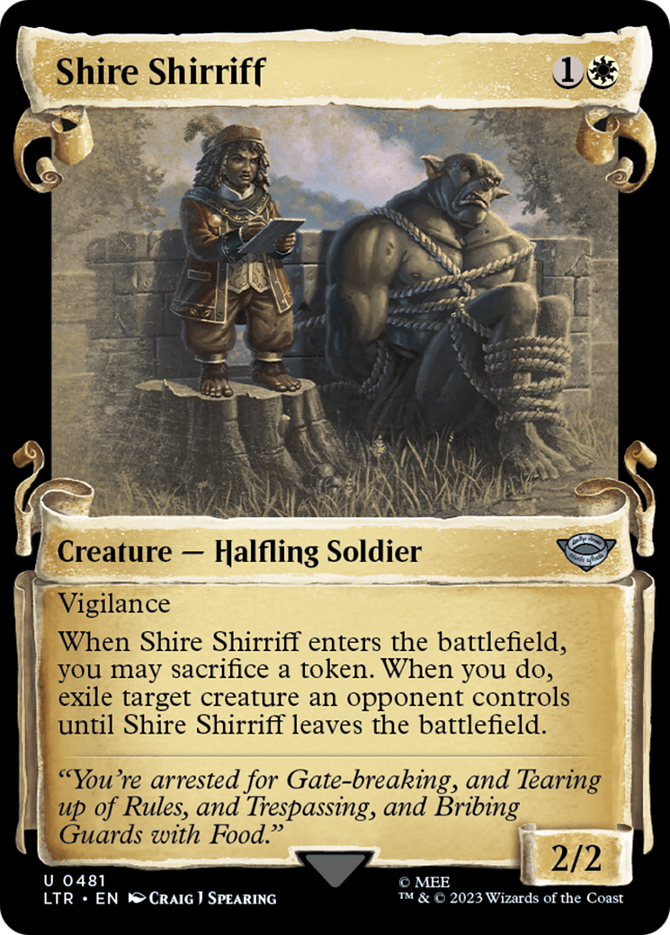 Shire Shirriff [The Lord of the Rings: Tales of Middle-Earth Showcase Scrolls] | Odin's Place