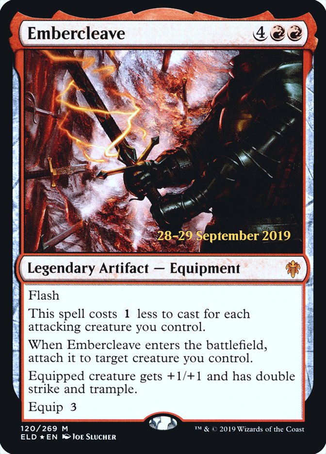 Embercleave [Throne of Eldraine Prerelease Promos] | Odin's Place