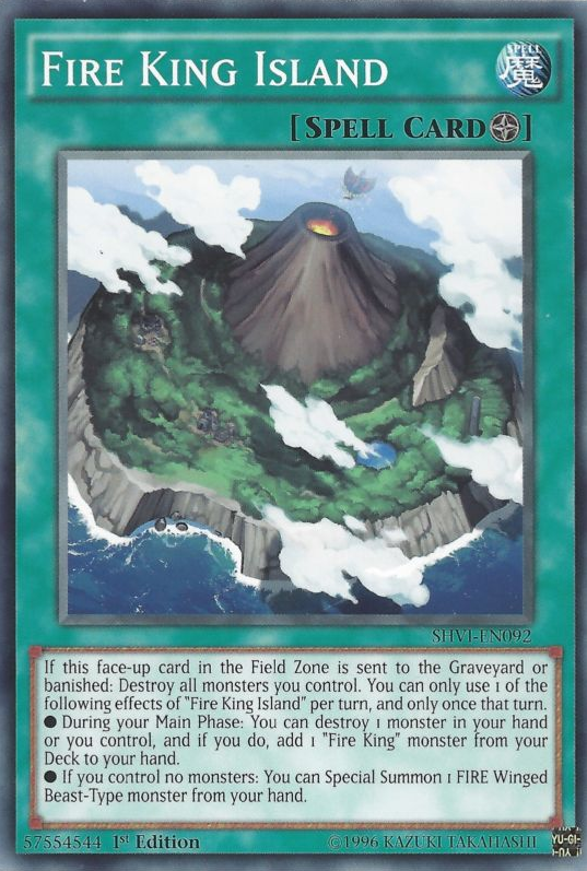 Fire King Island [SHVI-EN092] Common | Odin's Place