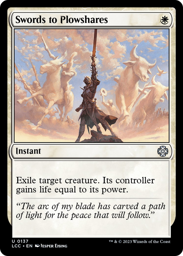 Swords to Plowshares [The Lost Caverns of Ixalan Commander] | Odin's Place