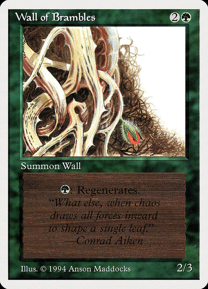 Wall of Brambles [Summer Magic / Edgar] | Odin's Place