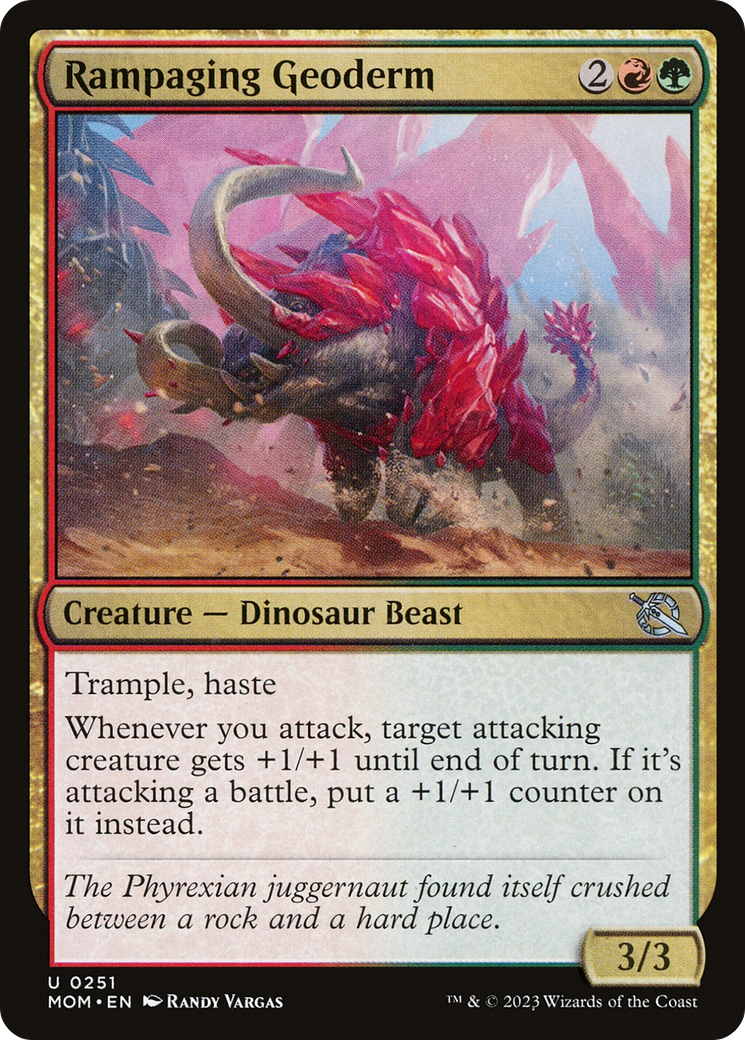 Rampaging Geoderm [March of the Machine] | Odin's Place