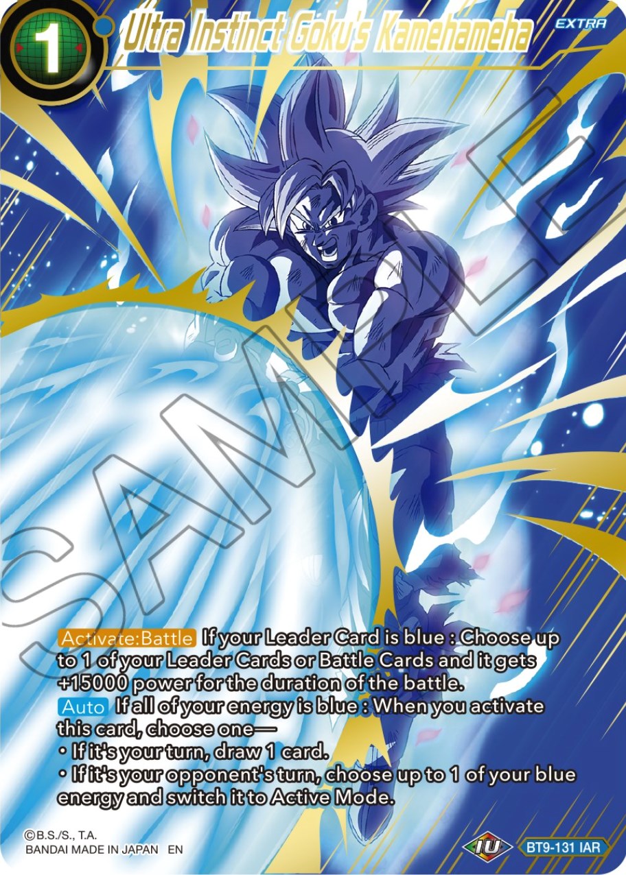 Ultra Instinct Goku's Kamehameha (BT9-131) [Theme Selection: History of Son Goku] | Odin's Place