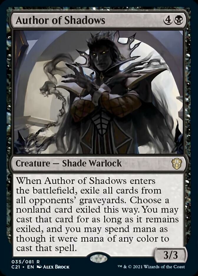 Author of Shadows [Commander 2021] | Odin's Place