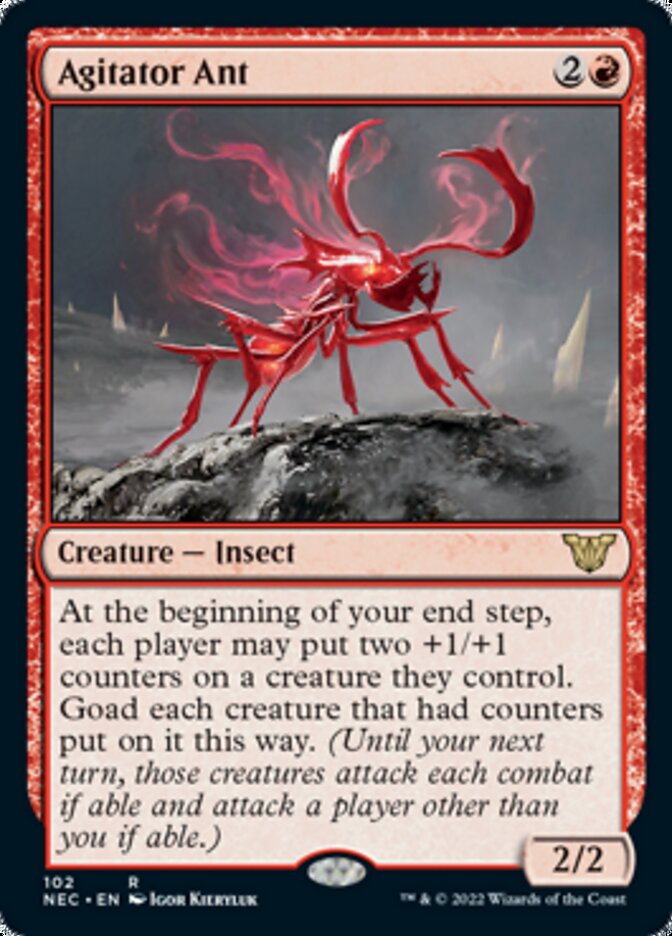 Agitator Ant [Kamigawa: Neon Dynasty Commander] | Odin's Place