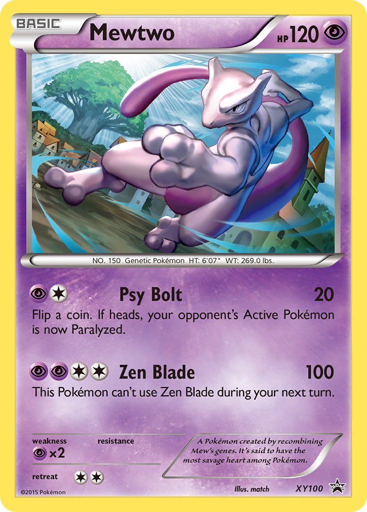 Mewtwo (XY100) [XY: Black Star Promos] | Odin's Place